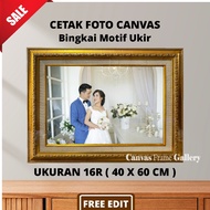 Canvas Photo Print 16R Motif Frame (40 x 60) DURABLE QUALITY