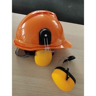 Cap Mounted Safety EarMuff - Attachable with helmet slot