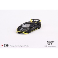 Model 1:64 MINI GT - Lamborghini Huracán STO Nero Noctis