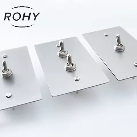 Stainless Steel American Standard 110V Customized Electric Wall Toggle Japanese 1GANG 2WAY 4WAY CE S