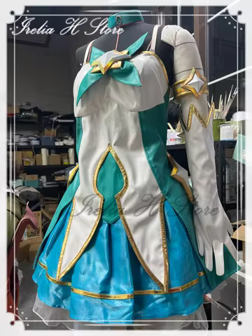 Irelia H Store Custom made/size LOL Star Guardian Soraka Cosplay Costume Halloween costumes women dr