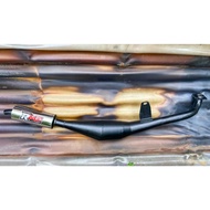 Racing exhaust bravo rc100 rc80 slip on standard racing