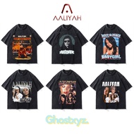 Ghostxyz T-Shirt Aaliyah Wash Oversize Vintage Tee
