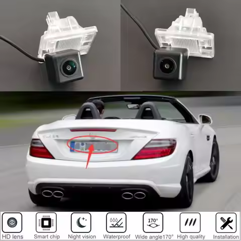 Rear View Camera For Mercedes Benz SLK SLC Class R172 Night Vision/Reverse Camera For Mercedes Benz 