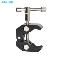 Super Clamp Camera Clamp Mount Multifunctional Monitor Mount Bracket Super Clamp With 1/4” Thread For Magic Arm