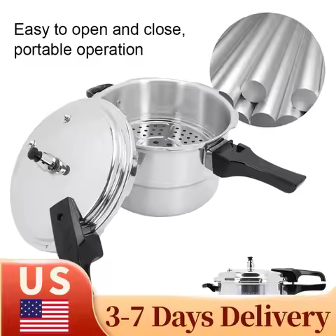 Aluminum Pressure Cooker with Steamed Layer Aluminum Alloy Pressure Cooker Small Pressure Cooker for