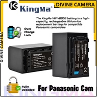 KingMa VW-VBD58/AG-VBR59 Rechargeable Lithium-Ion Battery Pack (7.2V, 5200mAh) for Panasonic