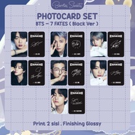 Unofficial PHOTOCARD SET | Bts | 7 FATES