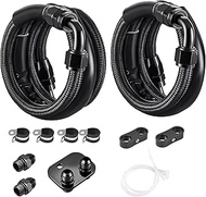 EVIL ENERGY Transmission Cooler Lines Kit Compatible for 2011–2016 Ford Powerstroke 6.7L – 8AN CPE H