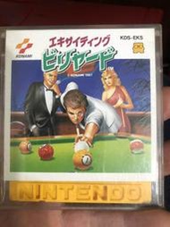 土城可面交二手 正日本原裝 任天堂原裝磁片~FC 磁碟片 FDS遊戲 桌球 刺激撞球熱賣現貨
