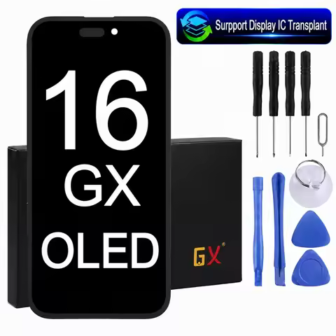 Original GX HARD OLED Screen LCD Display Replacement for iPhone 16