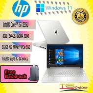 HP 15S-FQ5115TU Laptop (Intel Core I5-1235U/8GB DDR4/512GB SSD/15.6'HD/Win 11)