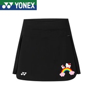 Yonex Badminton Skirts Women Tennis Dress 2024 Hot Sale Sports Skit Whit Inner Skirt Women Girls Gym Workout Sports Dress Sportswear Mesh Fast Dry Table Tennis Skirt Tennis Skirt