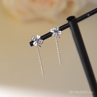 S999 Earrings 2023 Four-Leaf Clover Earrings Earrings Trendy Niche Women Design New Style Earrings P