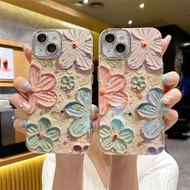 [ Flash Sale ลดพิเศษ ] ร้านคนไทย - เคส iPhone เคสดอกไม้ เคลือบกระจกคริสตัลใสสะท้อนแสง สวยมาก มี iPho