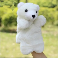 Simulation Animals Bear Panda Pig Dog Hand Puppet Stuffed Plush Hand Pup Handpop Puppets Doll Learni