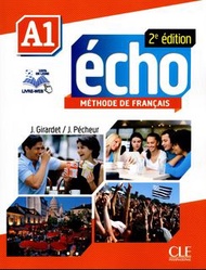 法文/法語  Echo (A1) - Livre De L'eleve+Dvd-rom+Livre-web 課本+DVD (第二版)