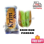 🔥TERBAHARU🔥Roti Krim Bun Perisa Pandan 10 pcs Roti Suria Lagend Lembut TERSEDAP Buatan Malaysia