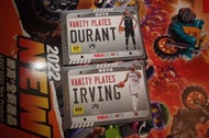 套裝 KD Kevin Durant + Kyrie Irving Insert Lot 20/21 Panini Hoops VANITY PLATES NBA basketball card NE