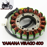 Yamaha Virago 400 ยามาฮ่า วีราโก้ 400  มัดไฟ