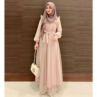 Best MARBELA DRESS Baju Gamis Terbaru 2021 Gamis Wanita Muslim Wanita