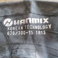 Korean Technology Tube 670/700−15 TR13 Tube Lorry/Car Tyres{HANMIX}