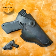 Holster Pistol Sarung Pistol Hand Gun Glock 19 Kulit Asli