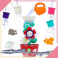 BABYHEROES Flower Baby Shower Basin Pot Toys Baby Bath Handy Tool Toys for Baby to 3 Years Old Batht