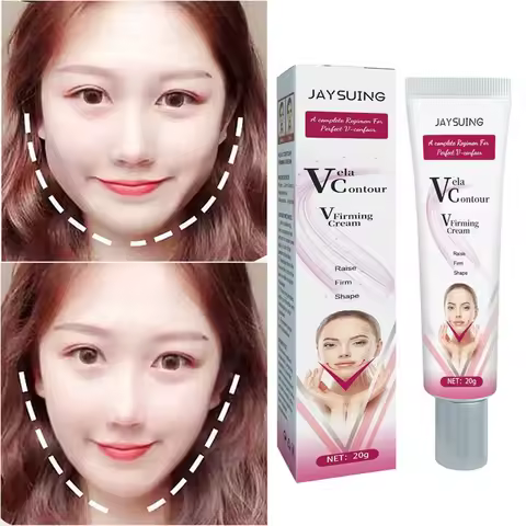 V-Shape Face Slimming Cream Remove Double Chin Firming Lifting Face Line Fat Burning Anti Aging Beau
