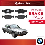 BREMBO Front Pads (L+R) - BMW E28 520i 525i