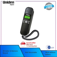 Uniden AS7103 Black Slimline Caller ID Corded Phone