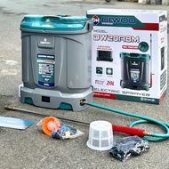 Bình xịt điện 1 bơm 20 lít có đảo thuoc Dewoo DW20A8M mẫu mới