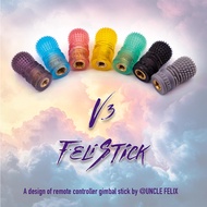 2PCS FeliStick V3 M3LM4 FPV Remote Controller Radio Gimbal Stick Ends Joystick Lever Rocker Cap Anti