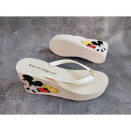 Sendal Wedges Wanita Darlingen Mickey Wedges 7 cm / Sandal Wedges / Sandal Wanita / Sandal Mickey We