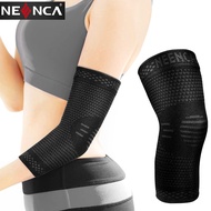 NEENCA Professional Elbow Brace 1 Pair Compression Elbow Sleeves for Sports Protection Pain Relief