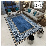 wali 3XL /xl L /M (180x260)cm (D1_D15) 3xl sizes carpet velvet 3D for home decor / living
