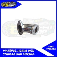 MANIPOL MANIFOLD MANIFOL INTAKE MANIPOL HONDA WIN STANDAR MANIPOL HONDA WIN MIRING