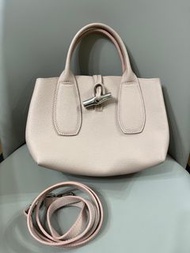 Longchamp 真皮手袋 兩用