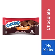Jack ‘n Jill Cloud 9 Wafret Party Pack - Chocolate (14g x 10s)