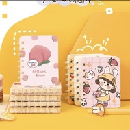 Notes Spiral Mini A7 Notes kecil pelajar Aesthetic