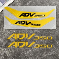 For 2025 Honda ADV350 ADV 350 hand reflective sticker ADV350 letters front personalized waterproof c