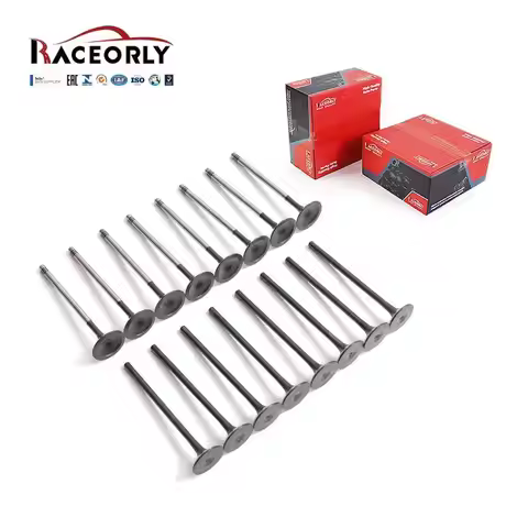 RACEORLY ENGINE INTAKE & Exhaust VALVE SET For Jaguar Land Rover AJ200 PT204