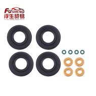Applicable to Ford Quanshun MK7 2.2 2.4 3.2Fuel Injector Seal Ring Full Gasket Kit Washer O Ring