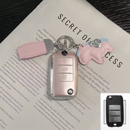 Car Key Case Protector TPU Key Shell Cover Auto Accessories for MG S5 EV /NEW MG3 /MG3 Hybrid+ /MG4 