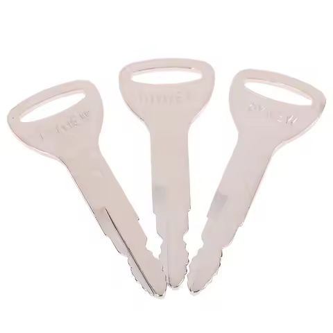 3Pcs Ignition Keys Part Number A62597, Forklift Replacement Keys
