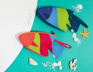 CANDY CANE BAG - Nemo Fish Pouch กระเป๋าอเนกประสงค์/ใส่ดินสอ ทรงปลานีโม่ (ของแท้100%)