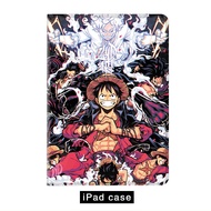 One Piece Luffy ipad case 10.2 gen 7 8 9 air 4 5 mini 1/2/3/4/5/6 gen10 2022 pro11 tri-fold pen slot