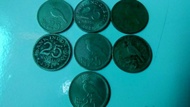 Uang Koin Kuno/Lama 25 Rupiah tahun 1971