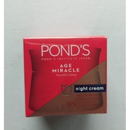 Star Ponds Age Miracle Night Cream 10G / Ponds Age Miracle Krim Malam
