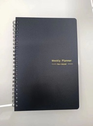 Weekly Planner Agenda A5 Notebook Planner Pouch 52 Weeks Planner Schedules Stationery School Office